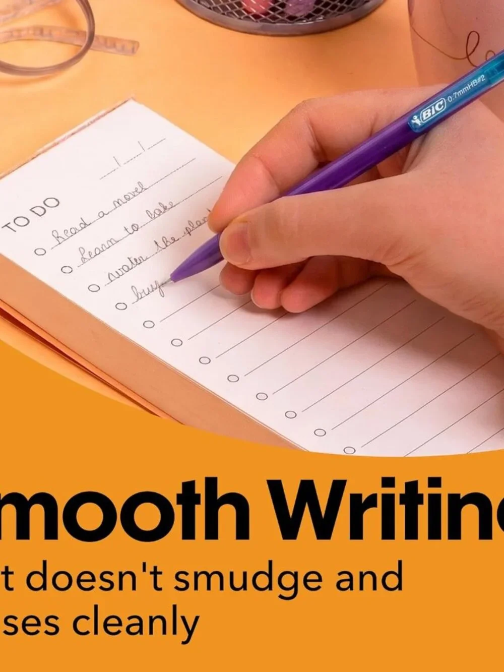 BIC Xtra Smooth Bright Edition Mechanical Pencils 0.7mm #2 Lead 40 Count